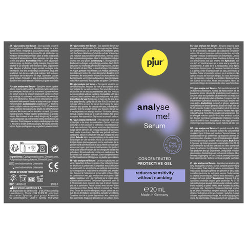 Pjur Analyse Me Anal Comfort Serum 20ml