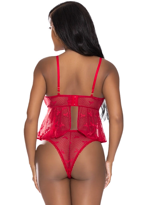 Exposed With Love Camisole & Cheeky Panty Set Large