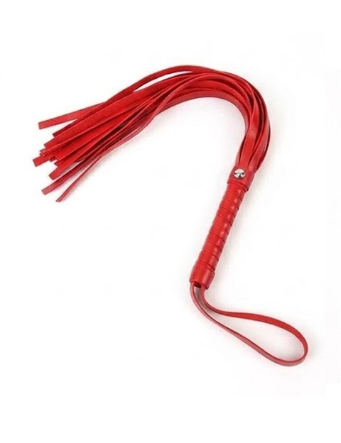 Faux Leather Whip C80748-2 Red