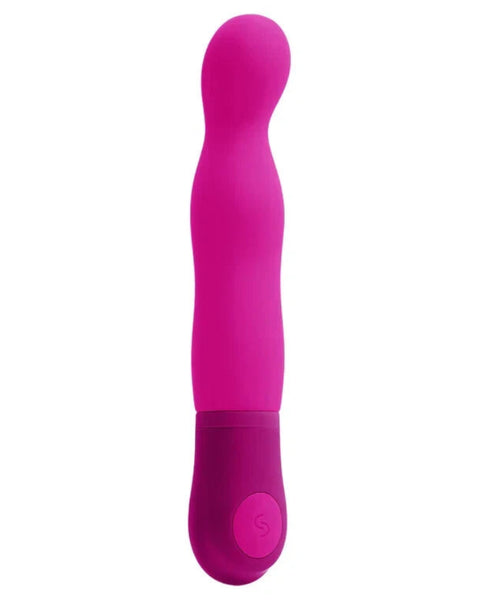 Pink electronic device on a white background