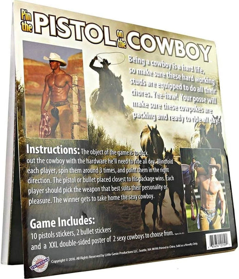 Pin The Pistol On The Cowboy