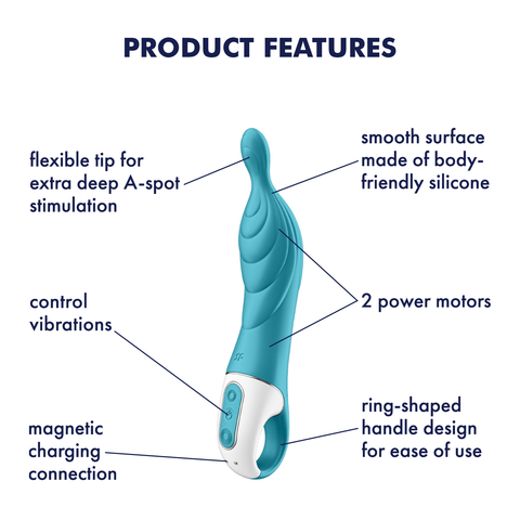 Satisfyer A-Mazing 2 Turquoise