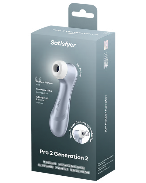 Satisfyer Pro 2 Gen 2 Air Pulse Stimulator Blue