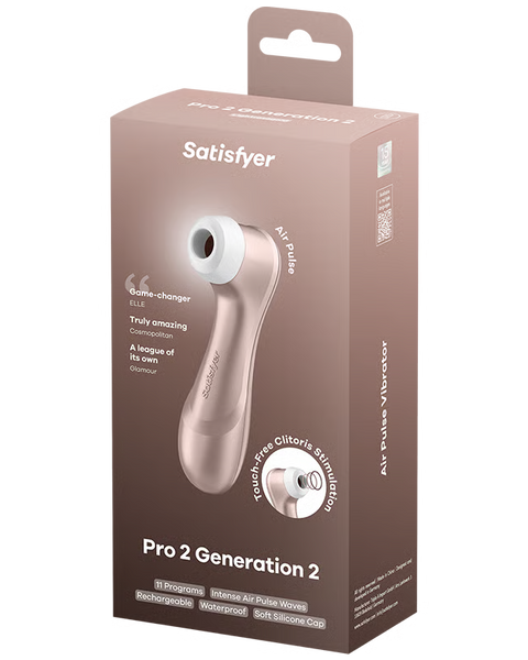 Satisfyer Pro 2 Gen 2 Air Pulse Stimulator Gold