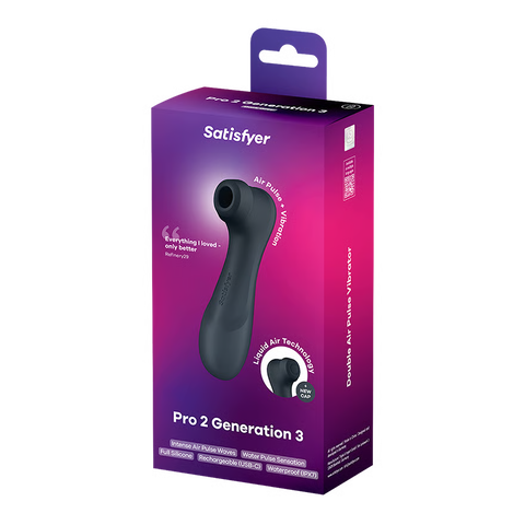 Satisfyer Pro 2 Gen 3 without App Black