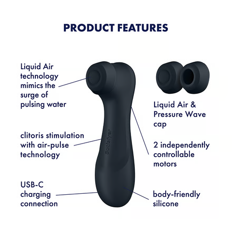 Satisfyer Pro 2 Gen 3 without App Black