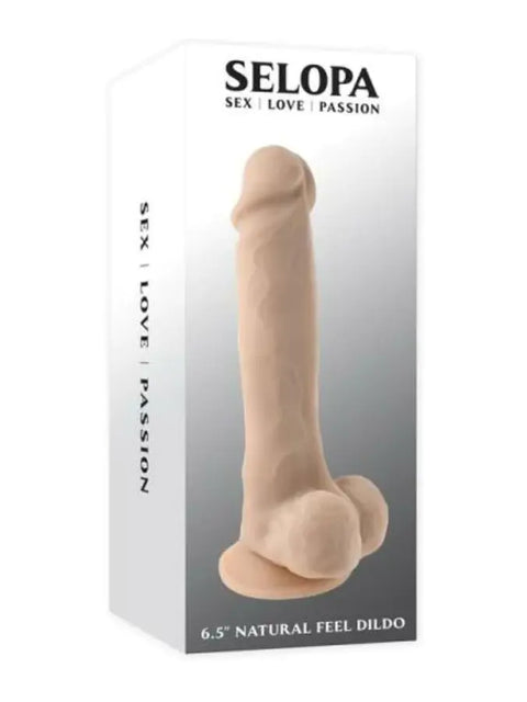 Selopa 6.5" Natural Feel Dildo Light