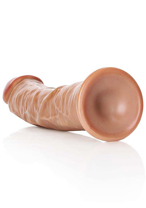 Realrock 9" Curved Dildo Tan