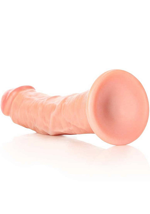 Realrock 8" Curved Dildo Flesh