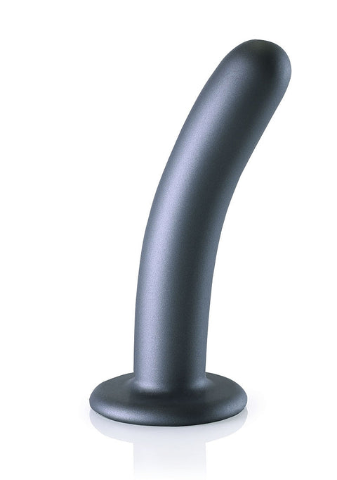 Ouch Smooth G-Spot Dildo 6" Gun Metal