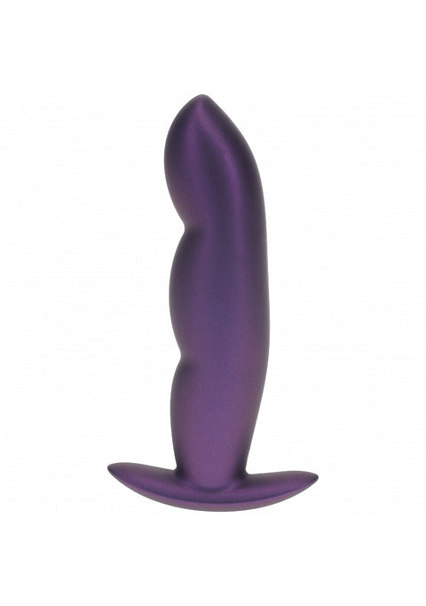 Ouch Finger Anal Plug 4.6" Metallic Purple