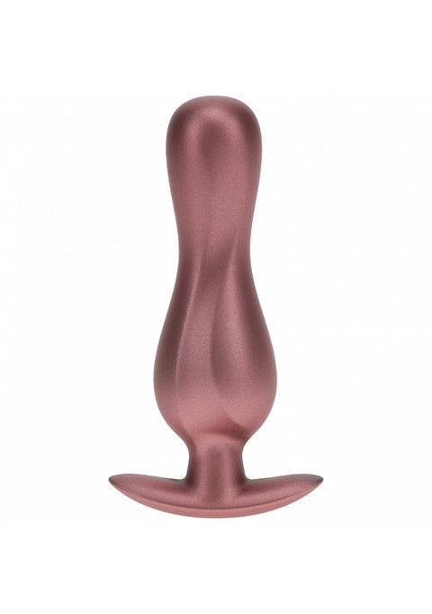 Ouch Curvy Anal Plug 4.6" Rose Gold