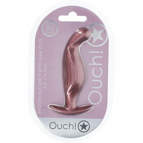 Ouch P-Spot Anal Plug 4.6" Rose Gold