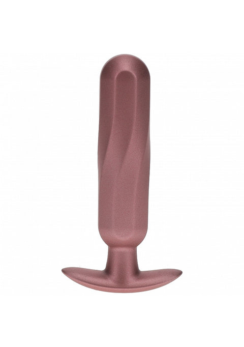Ouch Oblong Anal Plug 4.6" Rose Gold