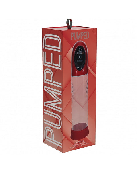 Pumped Cyberpulse Penis Pump Red