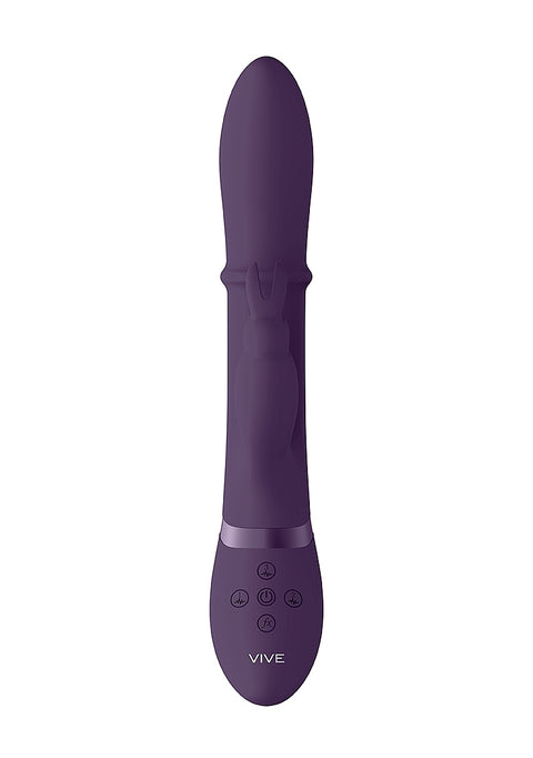 Vive Halo Rechargeable Rabbit Vibrator Purple