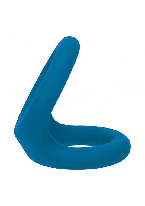 Levelz Double O Silicone Cock Ring M Teal