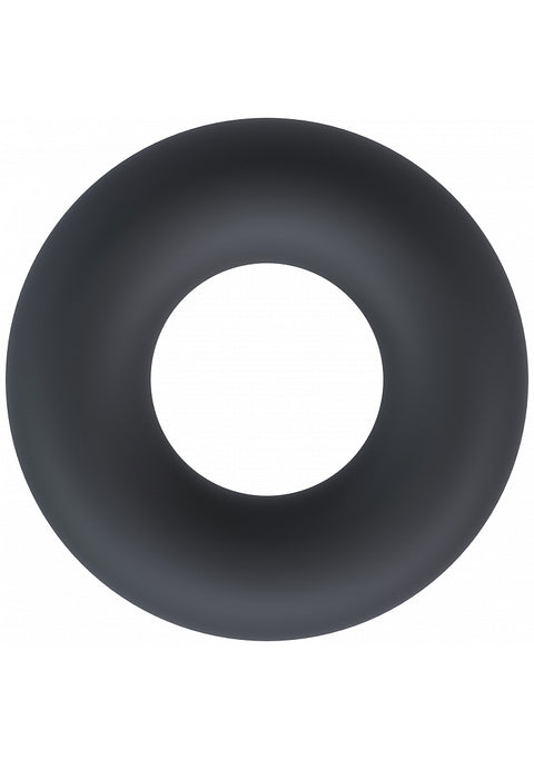 Levelz Liquid Silicone Cock Ring Small Black