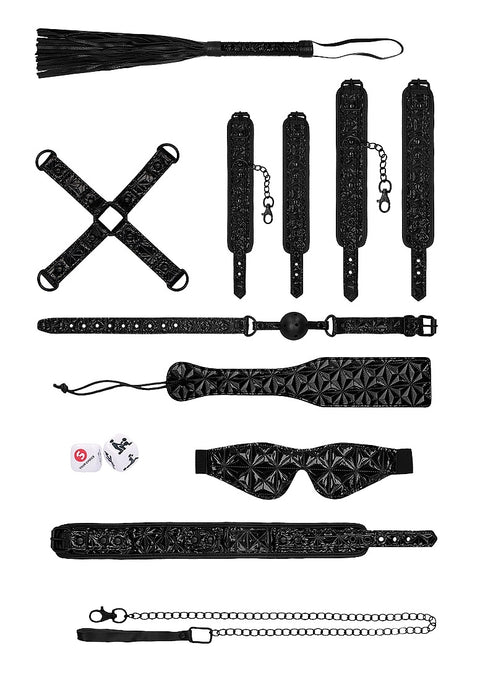 Ouch Luxury Bondage Kit Black