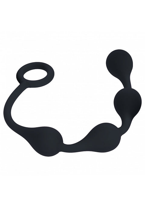 Levelz Waterdrop Silicone Anal Balls S 20mm Black