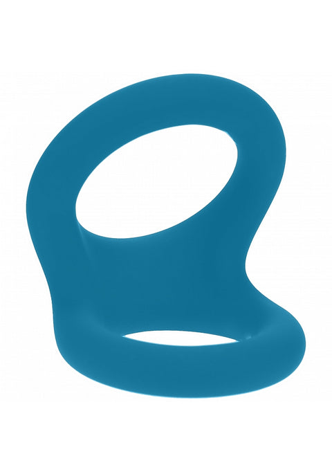Levelz Double O Silicone Cock Ring M Teal