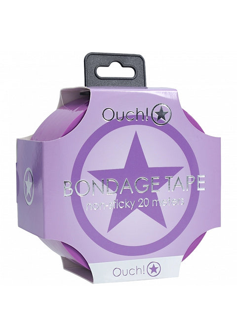 Ouch! PVC Non-Stick Bondage Tape Purple