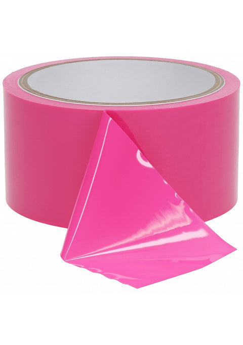 Ouch! PVC Non-Stick Bondage Tape Pink