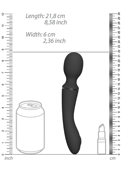Vive Nami Pulse-Wave & Vibrating Wand - Black
