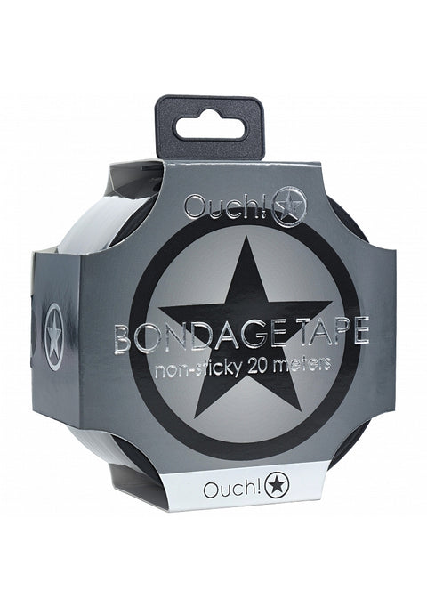 Ouch! PVC Non-Stick Bondage Tape Black