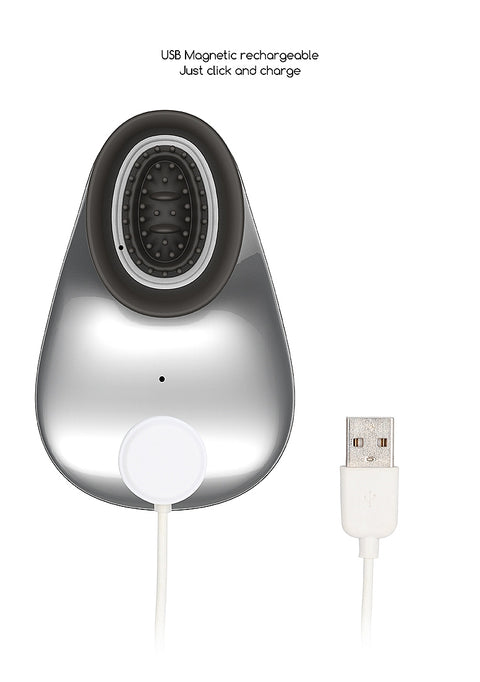 Shots Twitch Innovation Clitoral Stimulator Silver