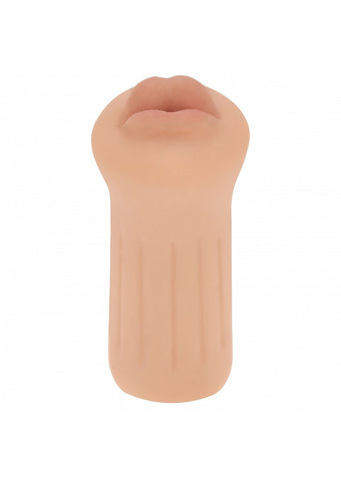 Xkin Raw The Grip Mouth Stroker in Flesh