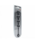 Levelz Round Silicone Anal Balls M 30mm Black