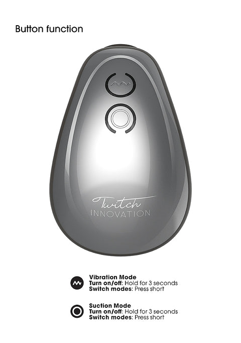 Shots Twitch Innovation Clitoral Stimulator Silver