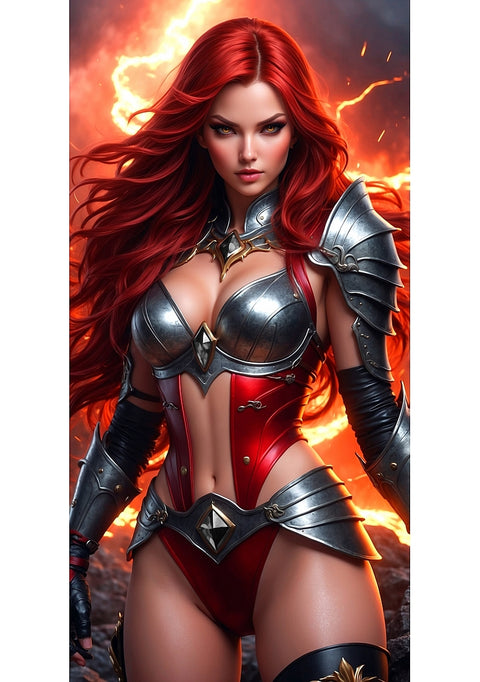 Masturs Solara Fire Sorceress Multi Function Fantasy Masturbator