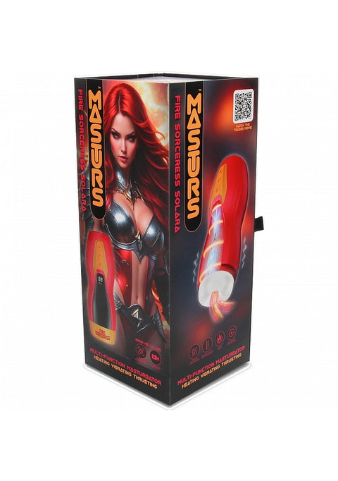 Masturs Solara Fire Sorceress Multi Function Fantasy Masturbator