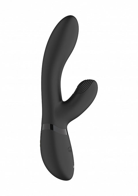 Vive Kyra Pulse-Wave Clitoral Rabbit Vibrator - Black