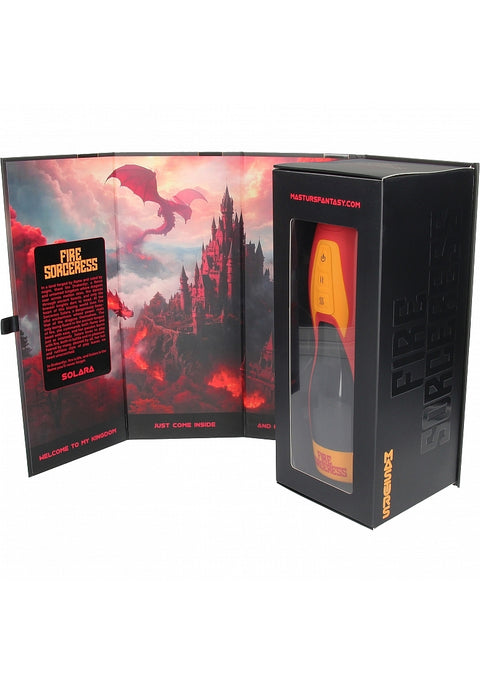 Masturs Solara Fire Sorceress Multi Function Fantasy Masturbator