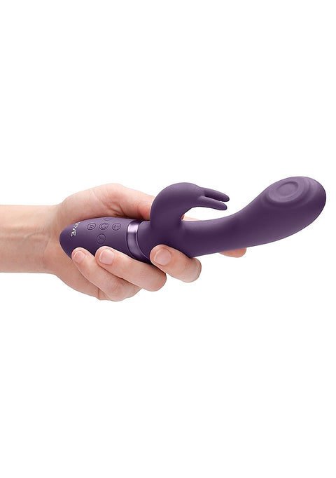 Vive Cato G-spot Rabbit Vibe - Purple