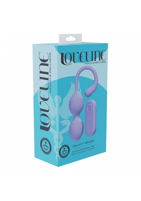 Loveline Pelvifit Kegel Beads Lavender