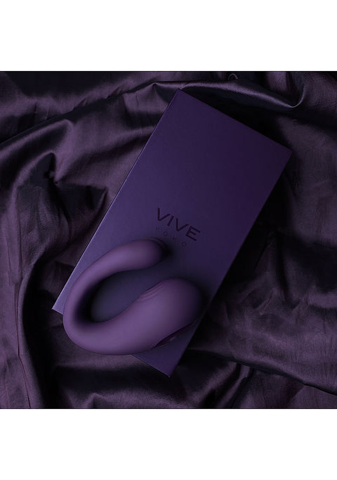 Vive Yoko Triple Action Vibrator with Clitoral Pulse Wave - Purple