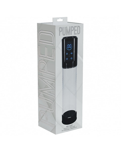 Pumped Megalift Penis Pump Black