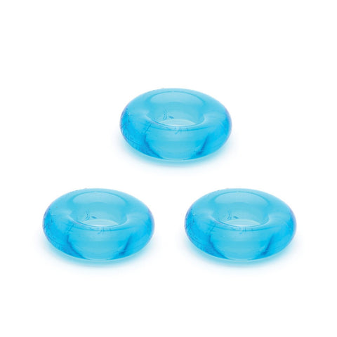 Sport Fucker Chubby Cockrings 3 Pack Blue