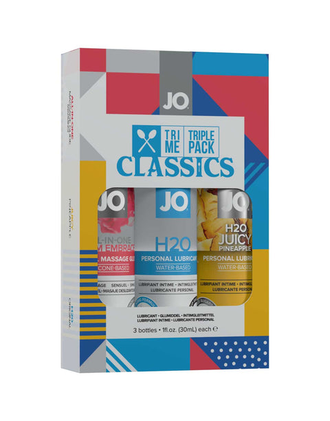 JO Tri Me Lube Classics Triple Pack