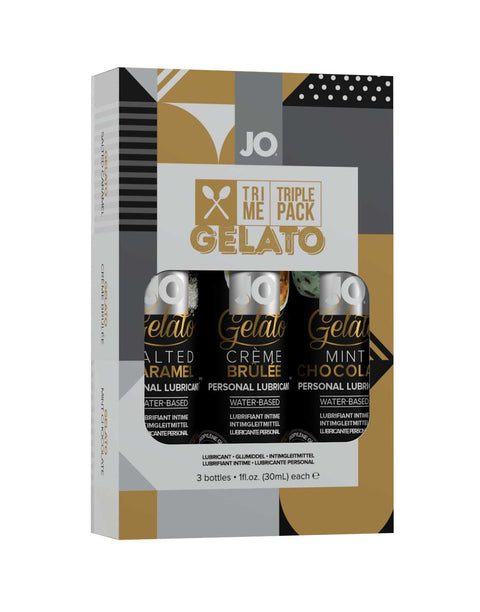 JO Tri Me Gelato Flavoured Lube Triple Pack