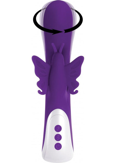 Evolved Twirly Butterfly Vibrator Purple