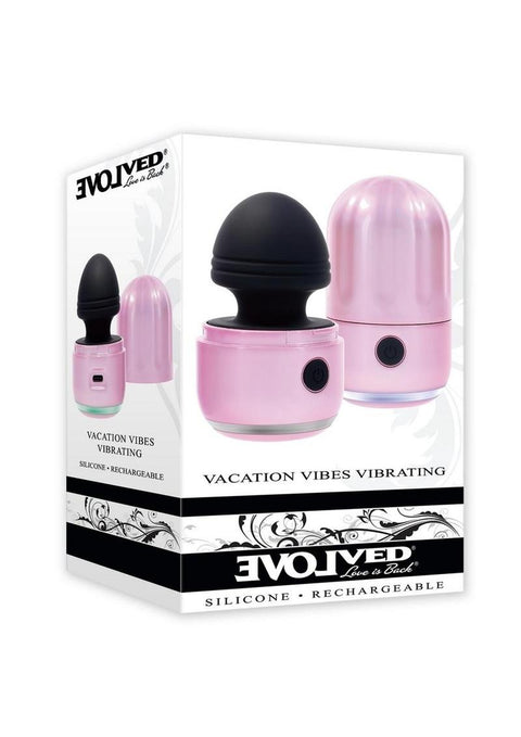 Evolved Vacation Vibes Travel Wand - Rechargeable Silicone Discreet