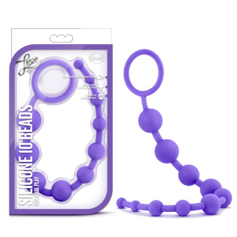 Luxe Silcone 10 Beads anal Play