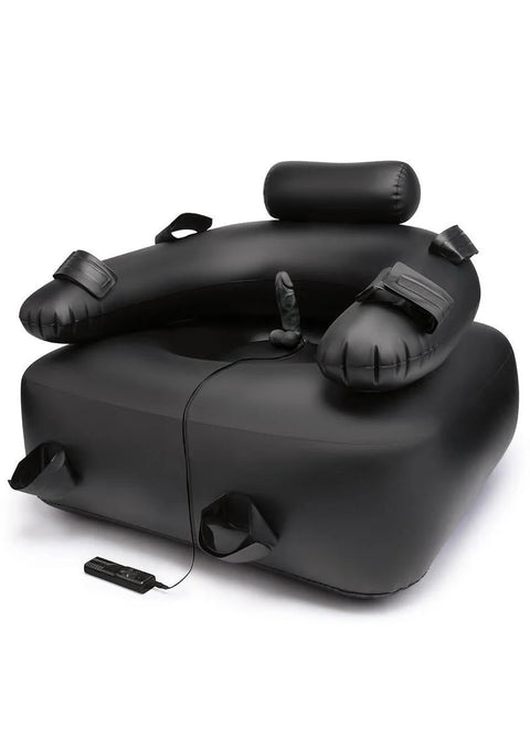 Whipsmart Inflatable Bondage Chair w/ 6" Vibrating Dildo