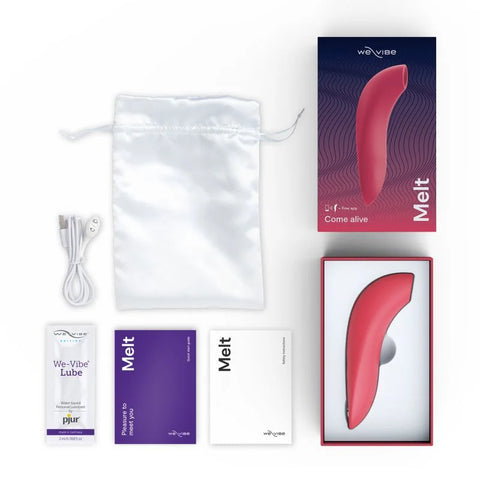 We Vibe Melt Pleasure Air Clitoral Stimulator Coral