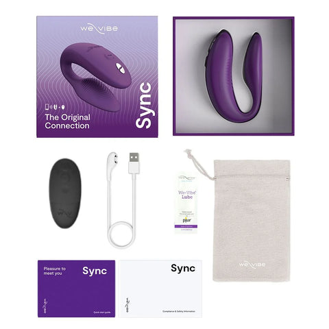 We Vibe Sync 2 Couples Vibrator Purple